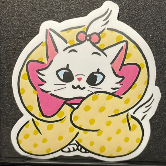 MARIE THE CAT STICKER - Picture 1 of 1